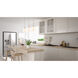 Seville 7 inch Brushed Steel Pendant Ceiling Light