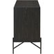 Parker 48 inch Black/Walnut/White Ashe/Cherry/Black Oak Credenza