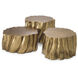 Frederico Vintage Brass Coffee Table