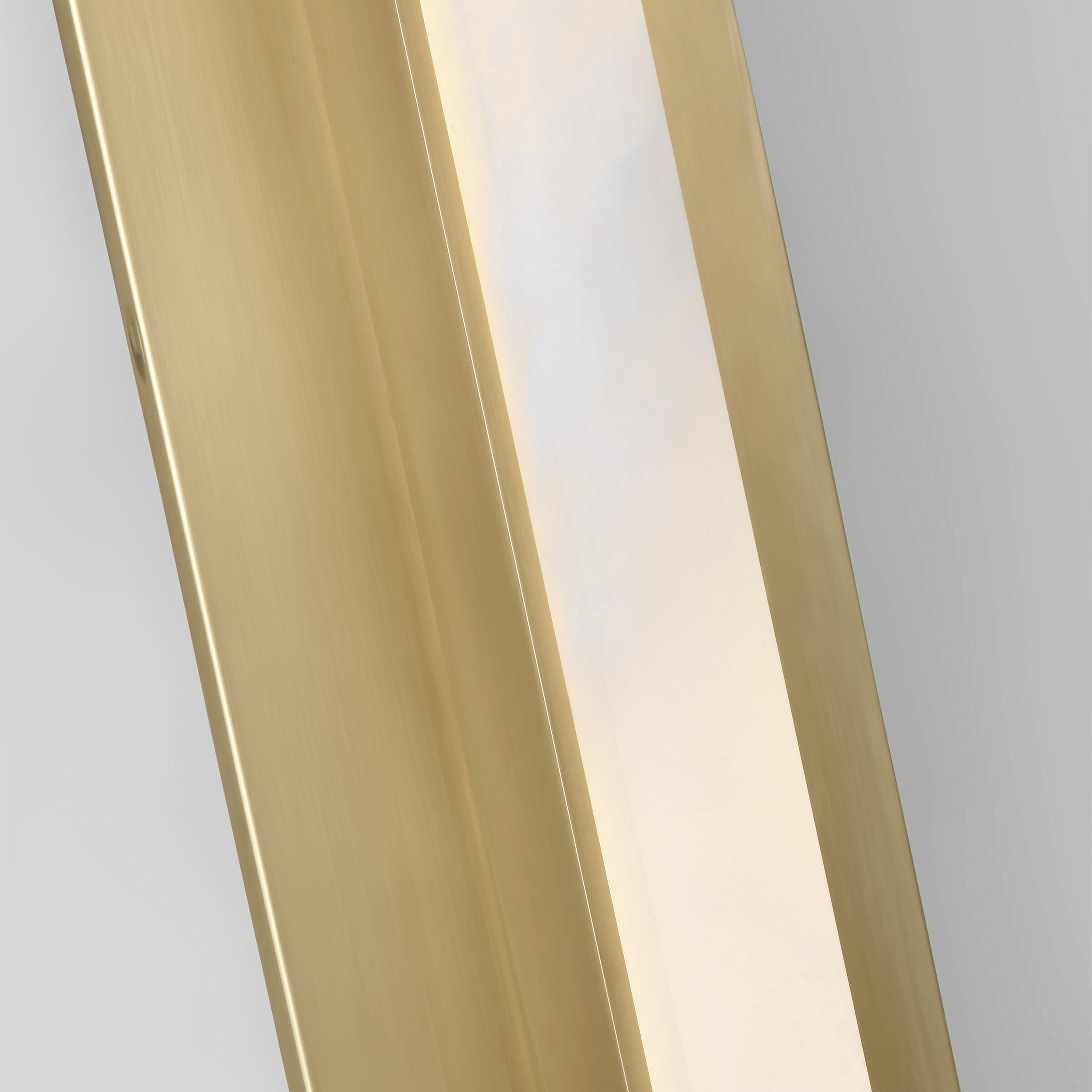 Kelly by Kelly Wearstler Linea Sconce Wall Light in Hand Rubbed Antique Brass