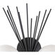 New Traditional 2 Light Matte Black Wall Sconce Wall Light
