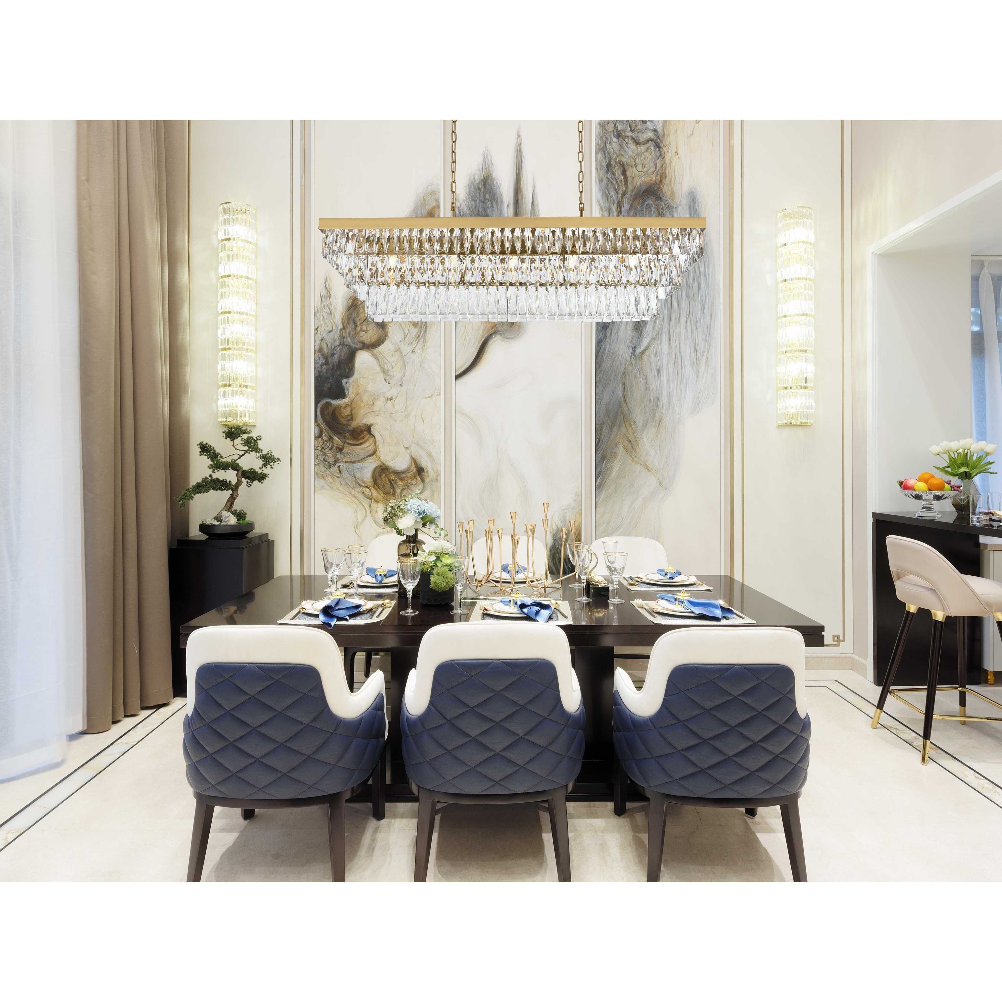 Josephine 17 Light 16 inch Satin Gold Chandelier Ceiling Light