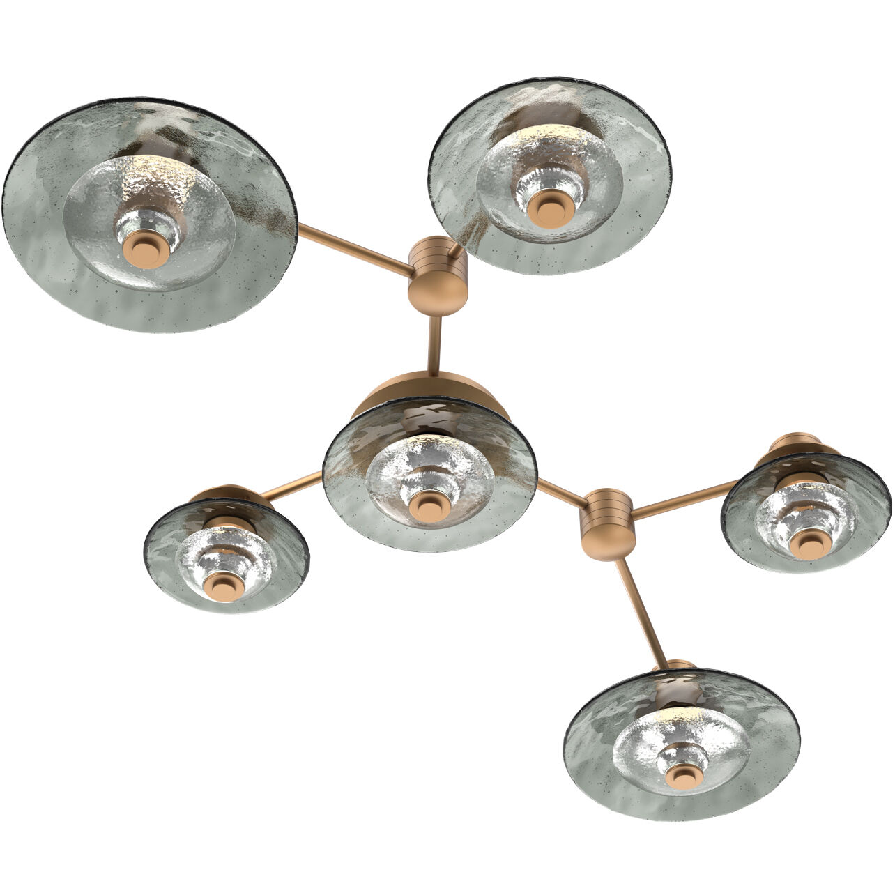 Atmosphere Cirrus 6 Light 66.80 inch Flush Mount