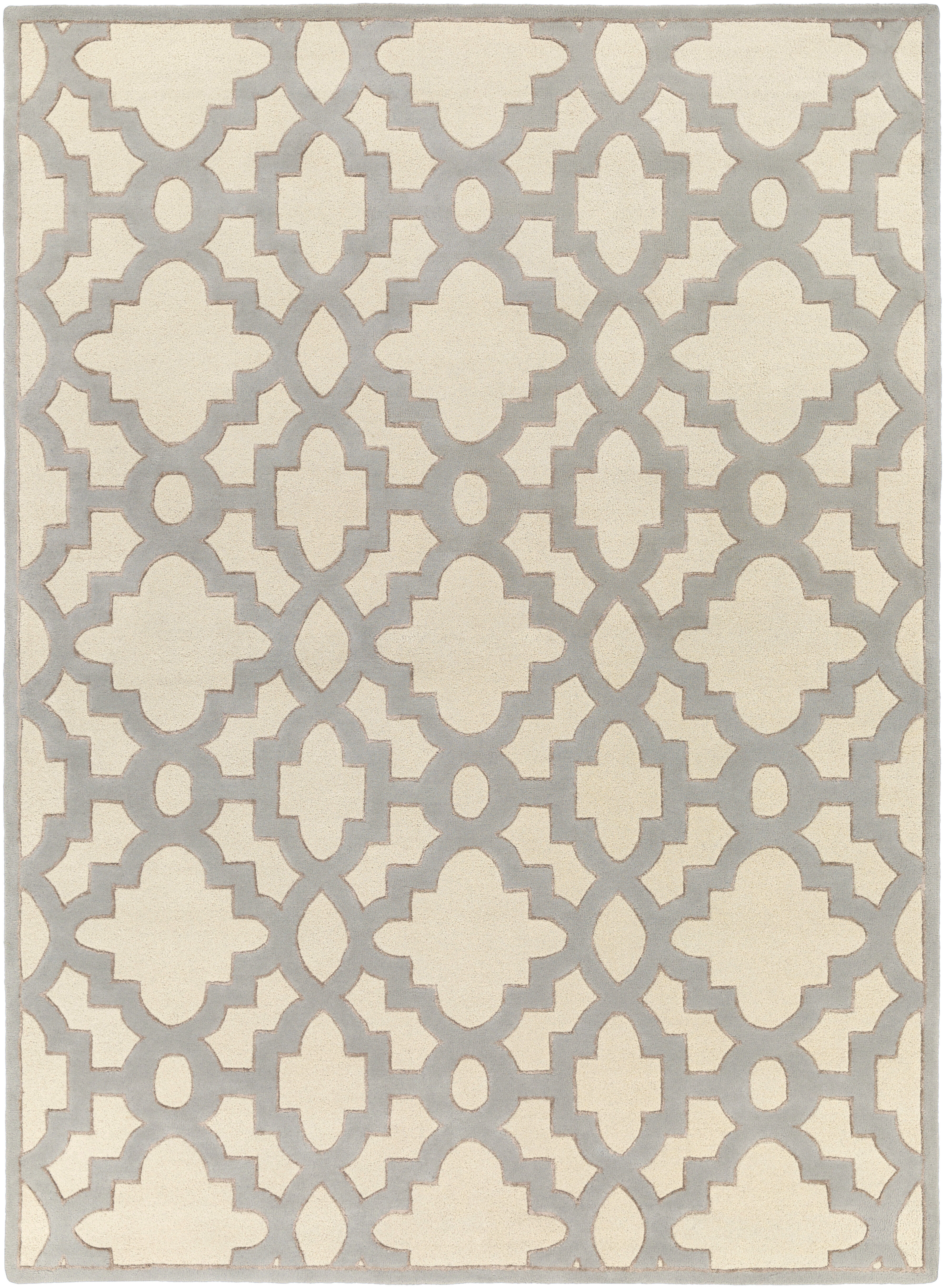 Modern Classics 132 X 96 inch Ivory Rug in 8 x 11, Rectangle
