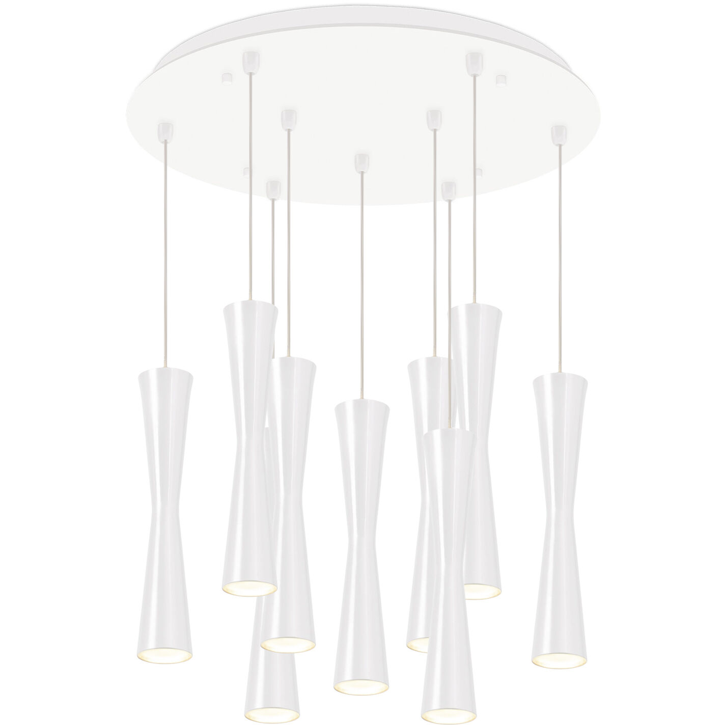 Robson Multi Pendant Ceiling Light in White