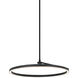 The Trundle LED 24 inch Matte Black Pendant Ceiling Light