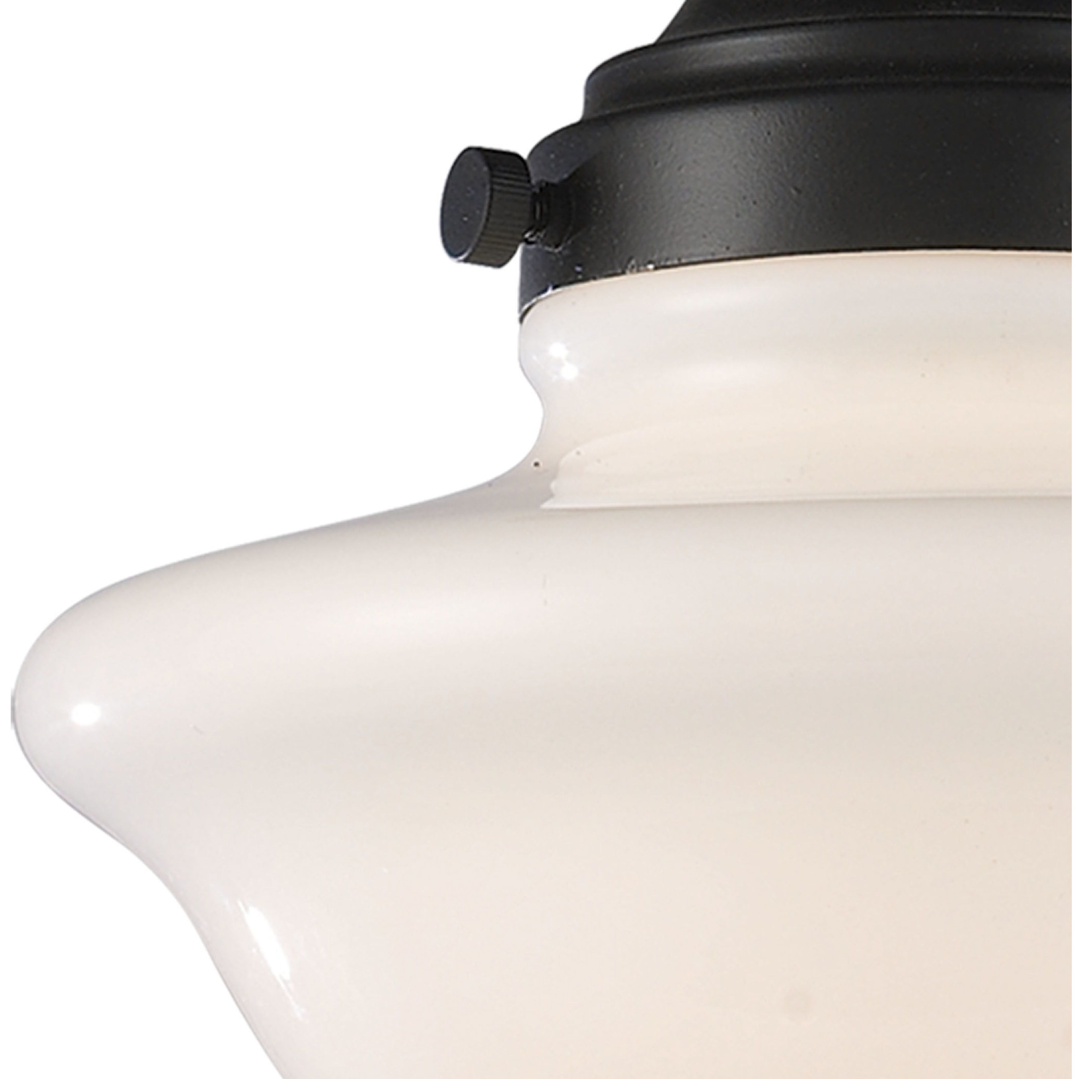 Schoolhouse 1 Light 8 inch Oil Rubbed Bronze Mini Pendant Ceiling Light