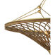 Gaborone 4 Light 40 inch Natural/Contemporary Gold Leaf Chandelier Ceiling Light
