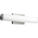 Fugit LED 18 inch Polished Nickel Vanity Light Wall Light