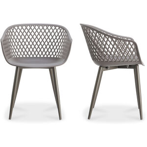 Piazza Grey Outdoor Chair, Set of 2