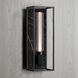Caged Wall Light in Black Marble
