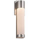 Porcelina LED 5 inch Matte Black ADA Wall Sconce Wall Light in Waves