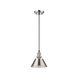 Orwell 1 Light 8 inch Pewter Mini Pendant Ceiling Light, Small