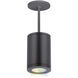 Tube Arch LED 5 inch Black Mini Pendant Ceiling Light in 90, Narrow, Color Changing
