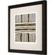 Abstract Collection Brown Framed Art