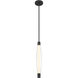 Verto LED 3 inch Dark Matte Black Pendant Ceiling Light