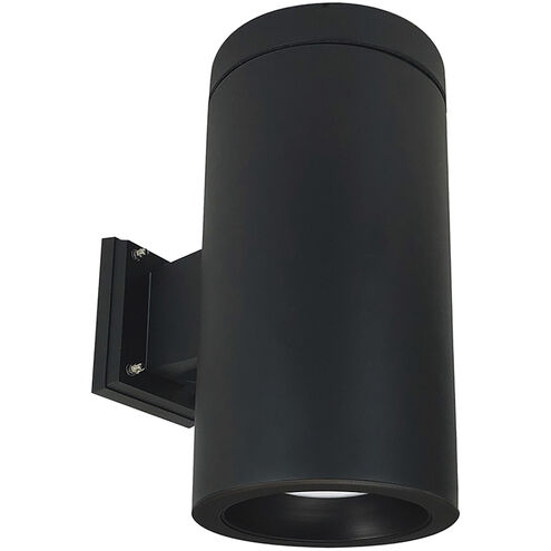 Cobalt Bronze / Black Wall Mount Cylinder Wall Light in 2700K, 750, Reflector