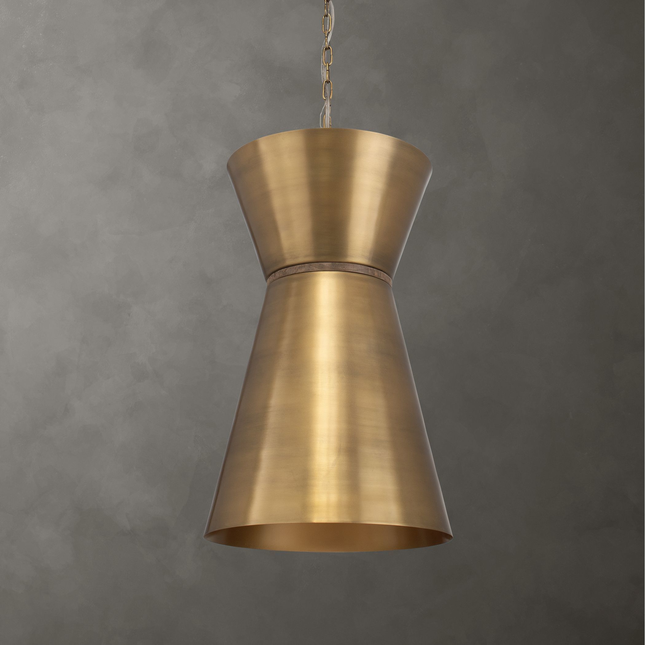 Crocker 1 Light 14.5 inch Antique Brass and Natural Woven Mini Pendant Ceiling Light