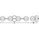Verona LED 30 inch Satin Nickel Vanity Light Wall Light
