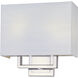 Edinburgh LED LED 11.5 inch Satin Nickel ADA Wall Sconce Wall Light