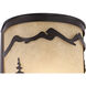 Bryce LED 8 inch Burnished Bronze Wall Light