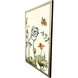 Garden of Eden Blue and Beige and Green and Multi Framed Art, The Studio