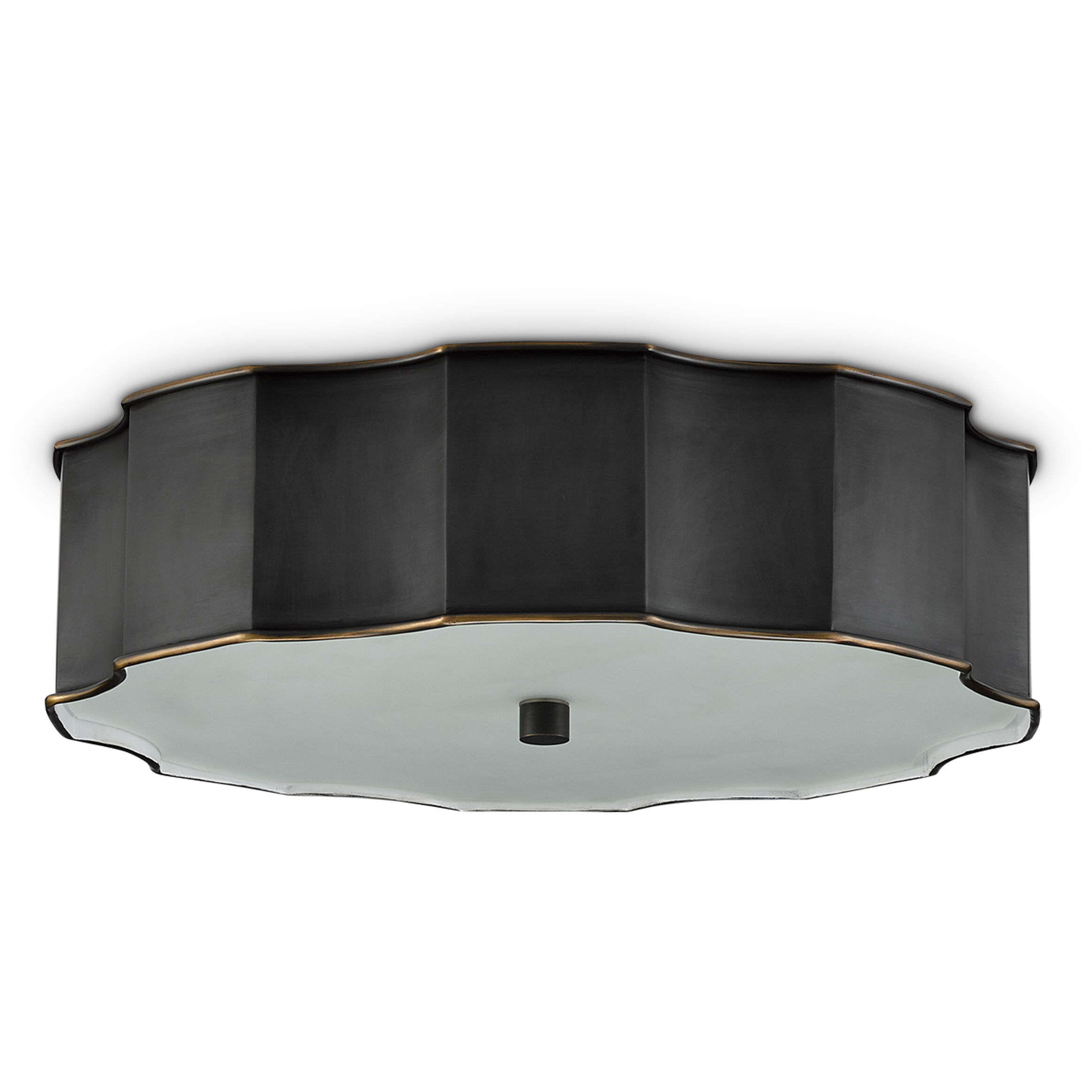 Wexford 3 Light 19.5 inch Oil Rubbed Bronze Flush Mount Ceiling Light