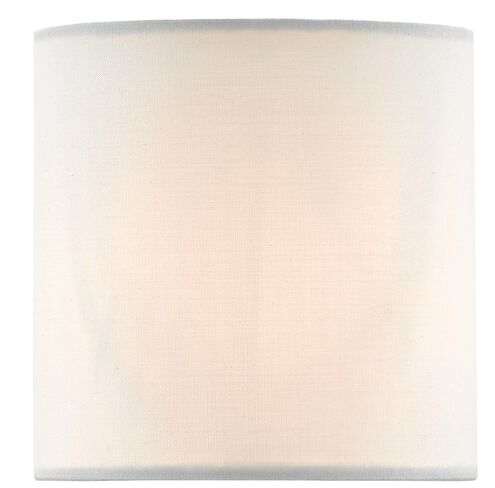 Lighting Accessory White Cotton 4 inch Shade