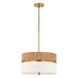 Nebri 2 Light 18 inch Legacy Brass Pendant Ceiling Light