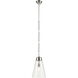 Marsailli 1 Light Polished Nickel Pendant Ceiling Light, Medium