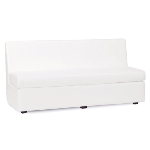 Slipper Avanti White Sofa Replacement Cover, Sofa Not Included