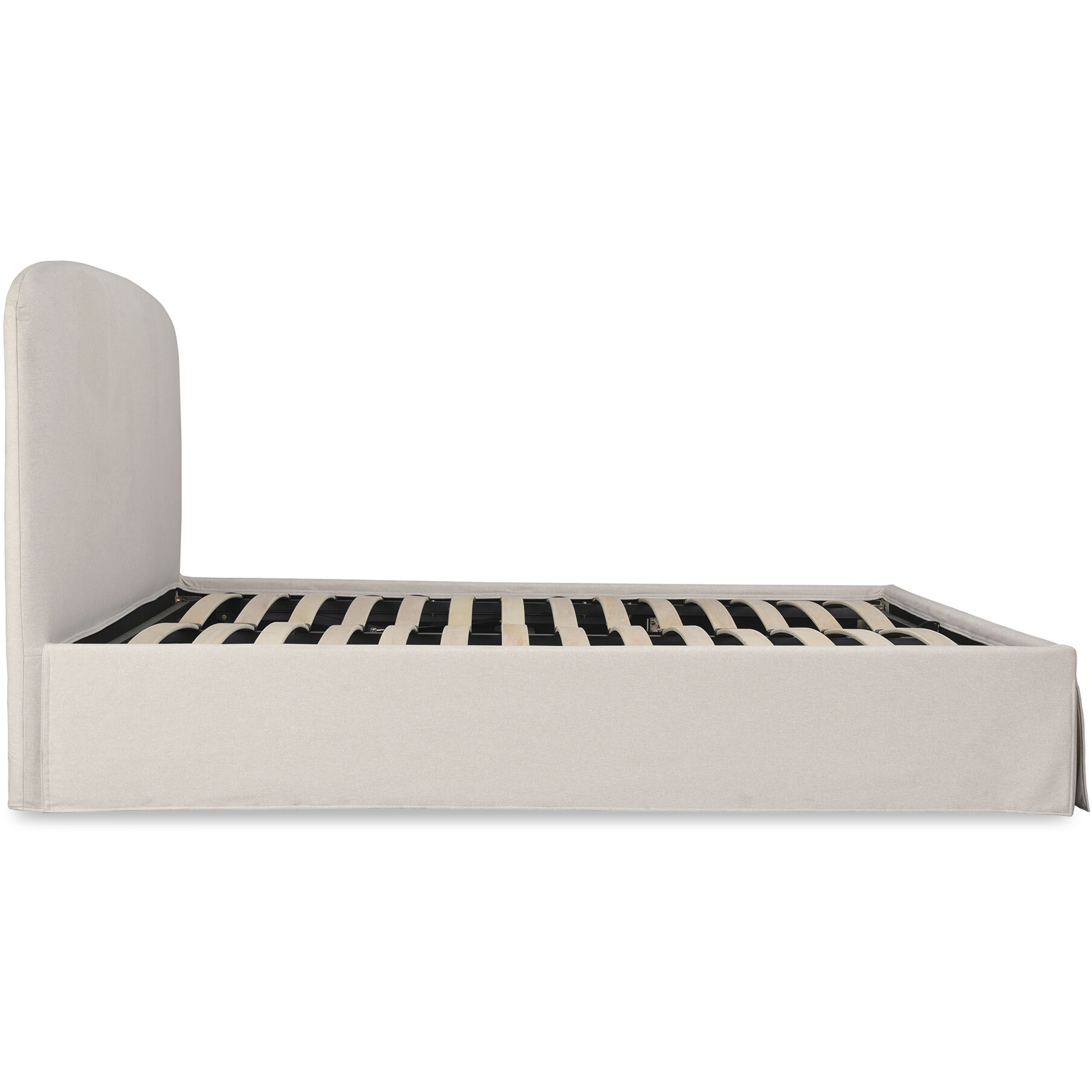 Joan White Storage Bed, Queen