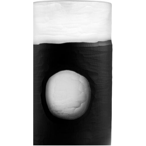 Ominous Frost 8 inch Vase, Medium