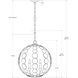 Tartufo 4 Light 19.25 inch Coco Cream Chandelier Ceiling Light