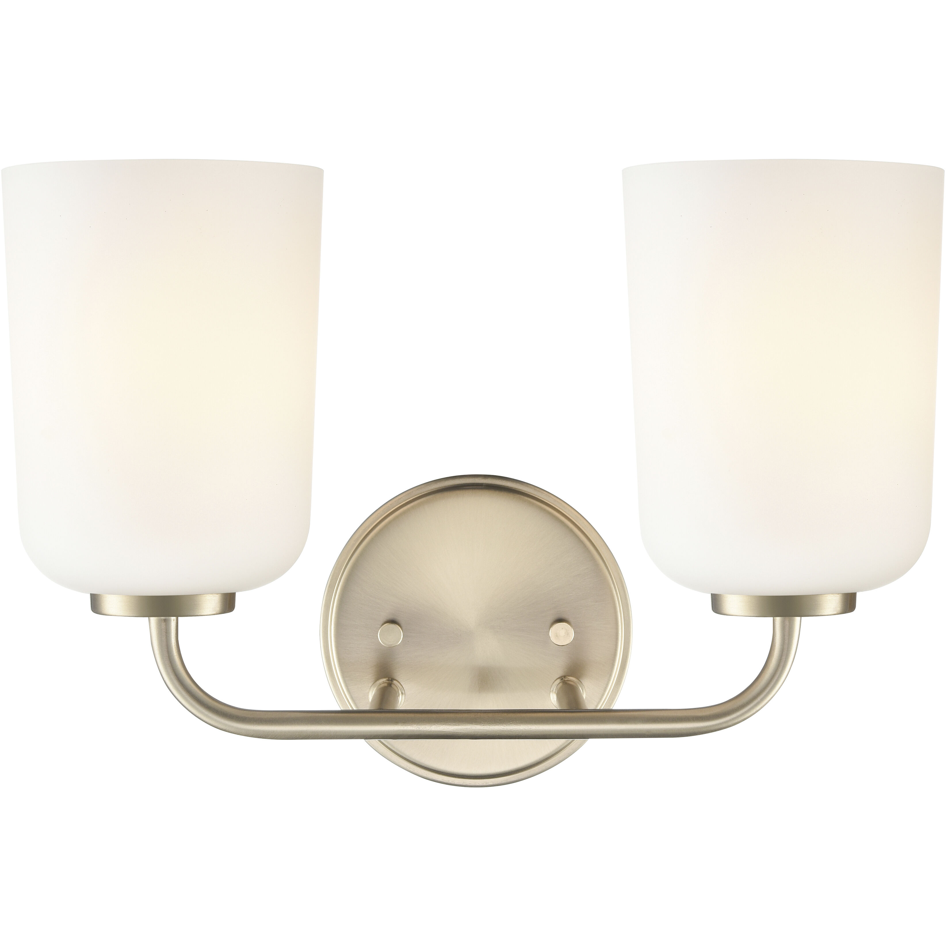Laphia 2 Light 14 inch Modern Gold Bathroom Vanity Light Wall Light