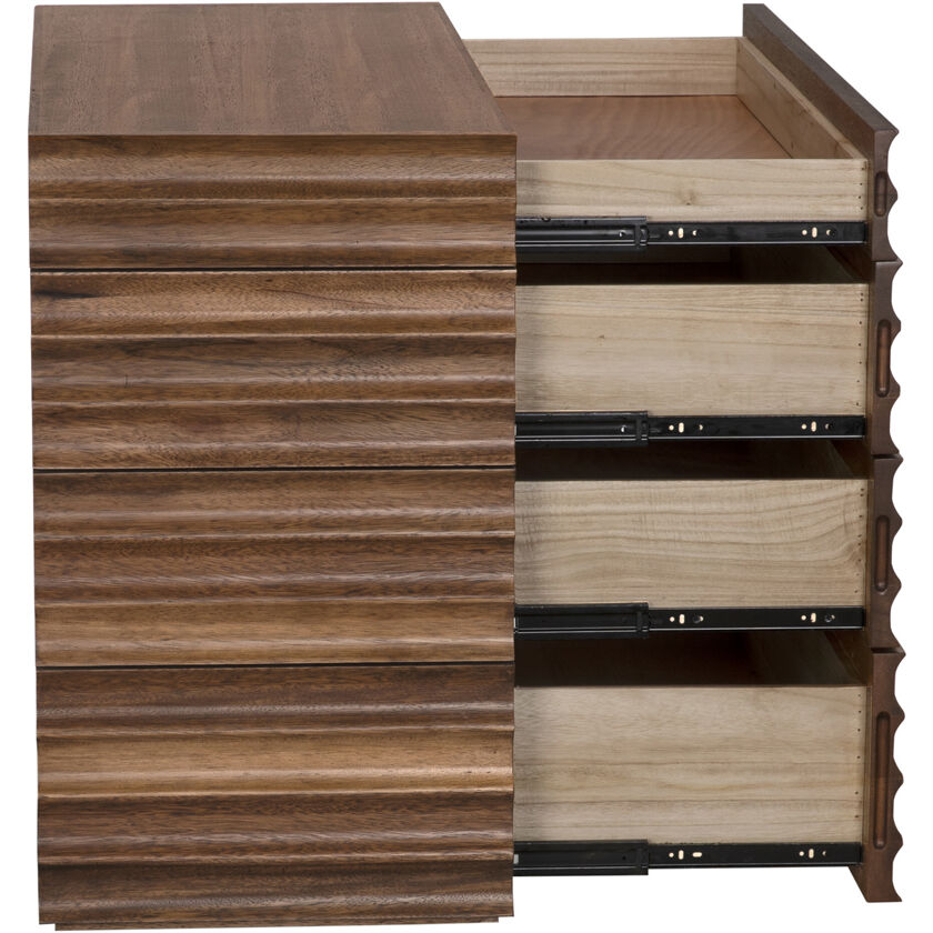 Pacelli 42 X 19 inch Dark Walnut Console