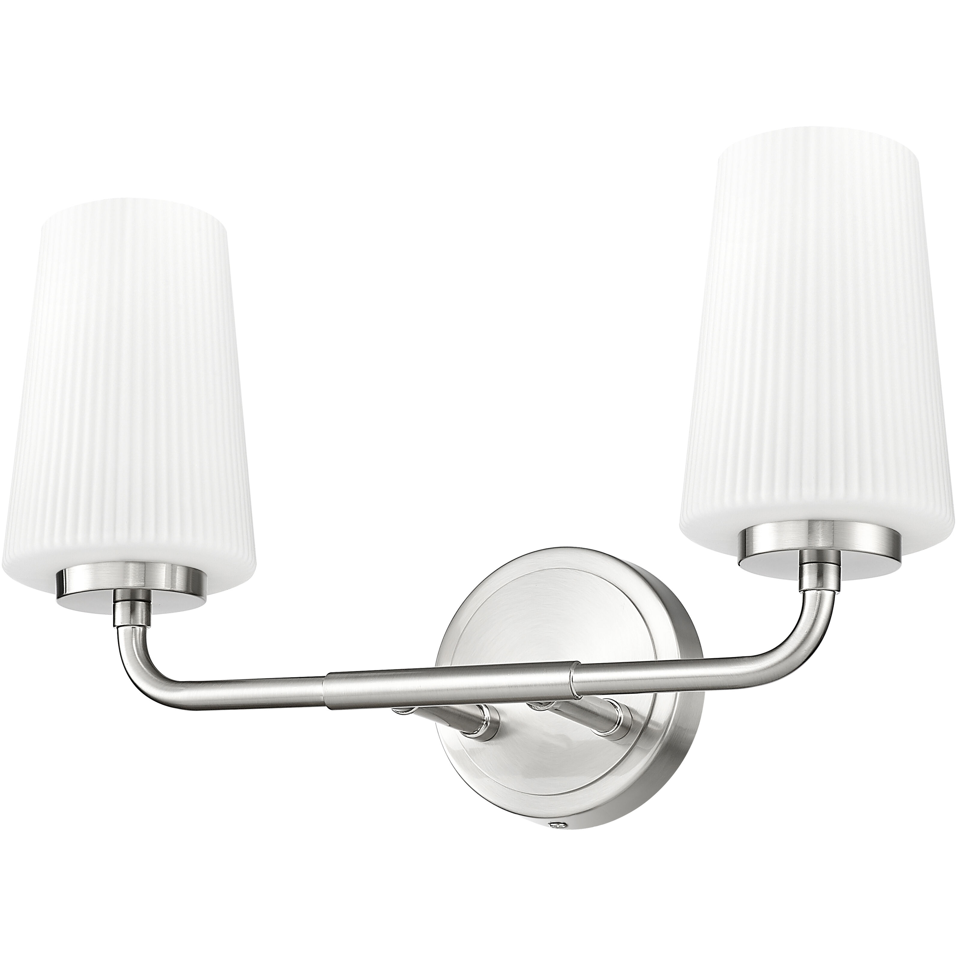 Montford 2 Light 16 inch Brushed Nickel Bath Vanity Light Wall Light