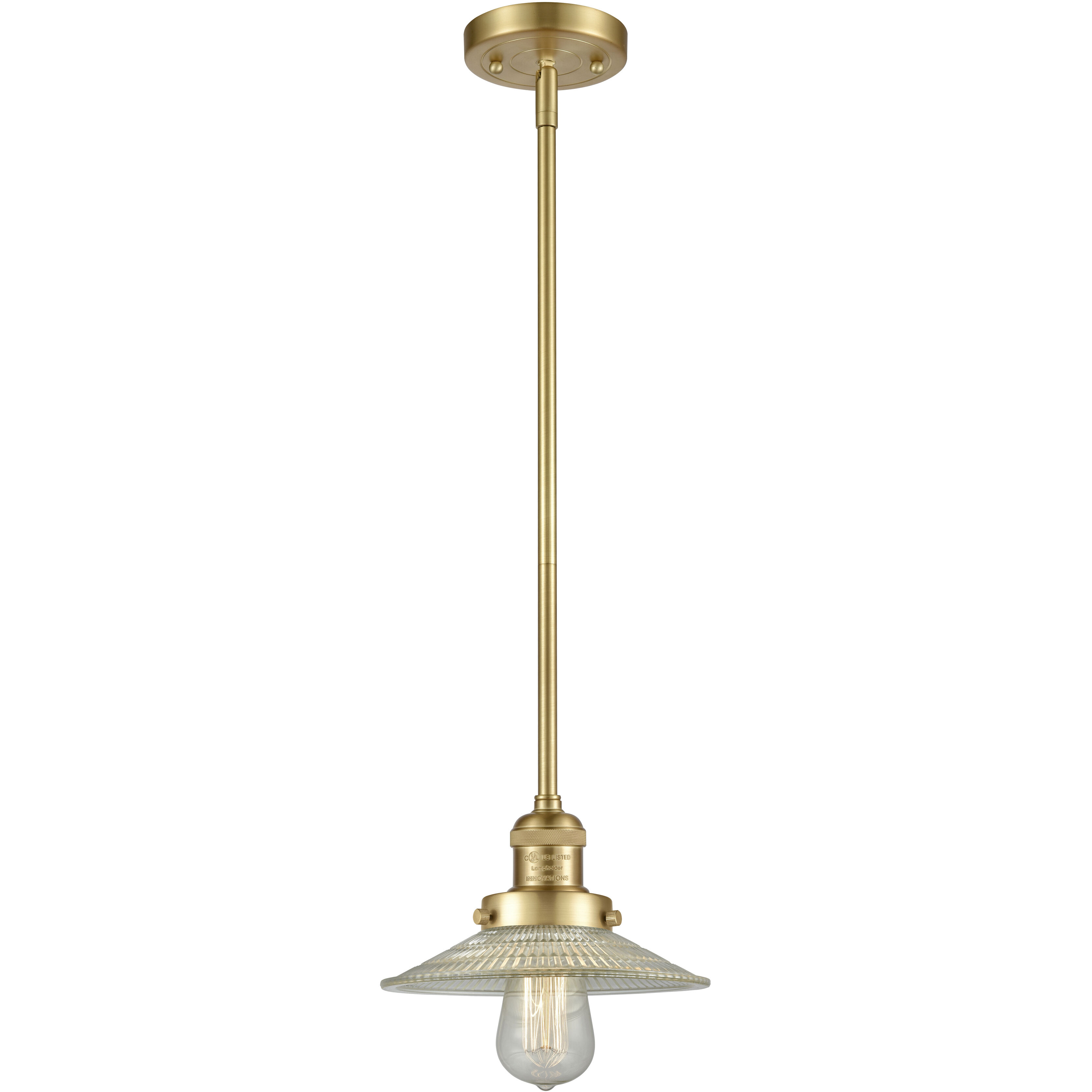 Franklin Restoration Halophane 1 Light 8.50 inch Mini Pendant