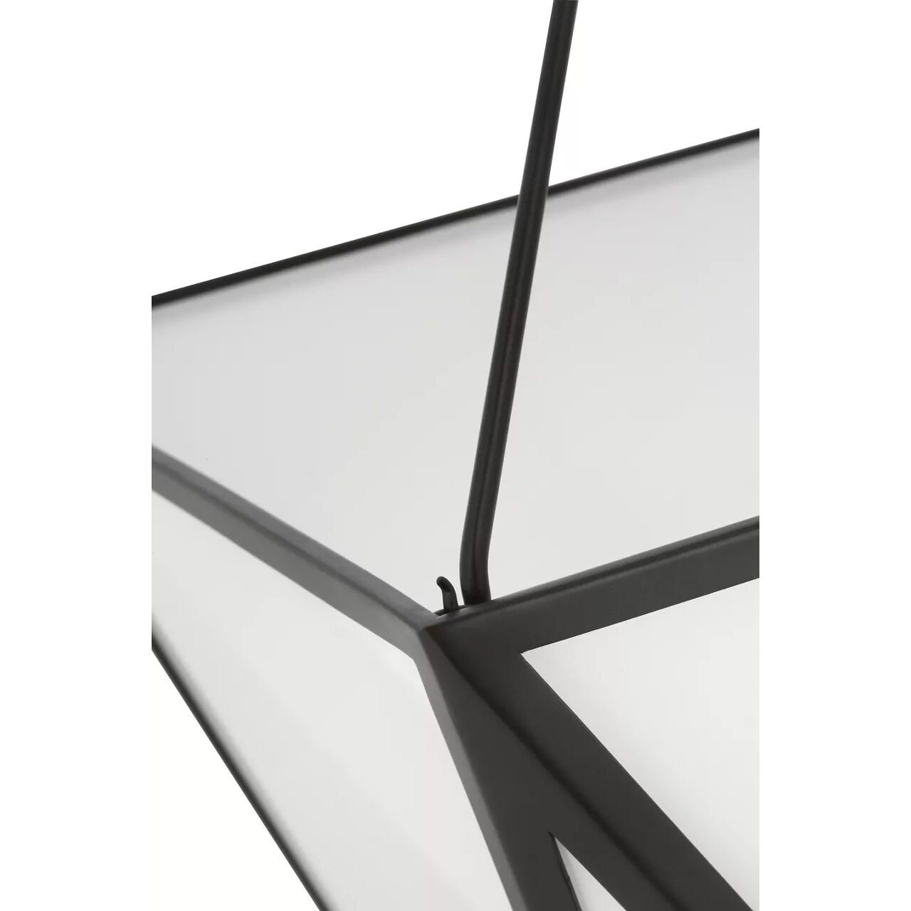 Julie Neill Lorino LED 17 inch Modern Iron Tapered Lantern Pendant Ceiling Light