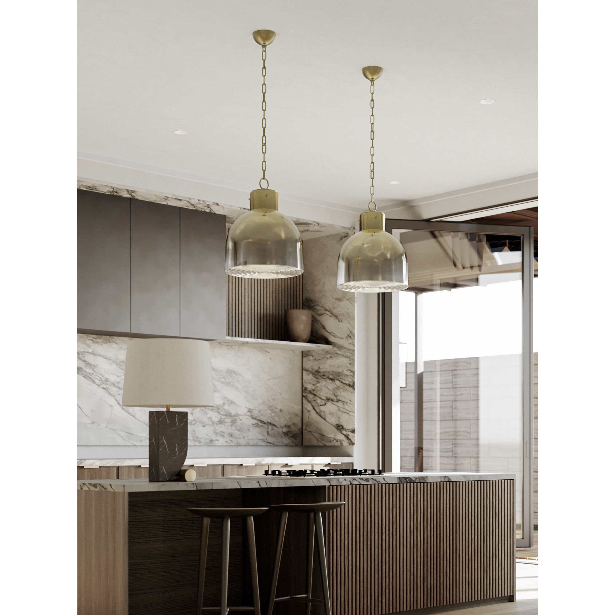 Yellowstone 24 inch 15.00 watt Patina Brass Table Lamp Portable Light