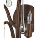 Morning Grove 2 Light 7.75 inch Rhine Gold Wall Sconce Wall Light