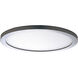 Wafer LED 15 inch Satin Nickel Flush Mount Ceiling Light