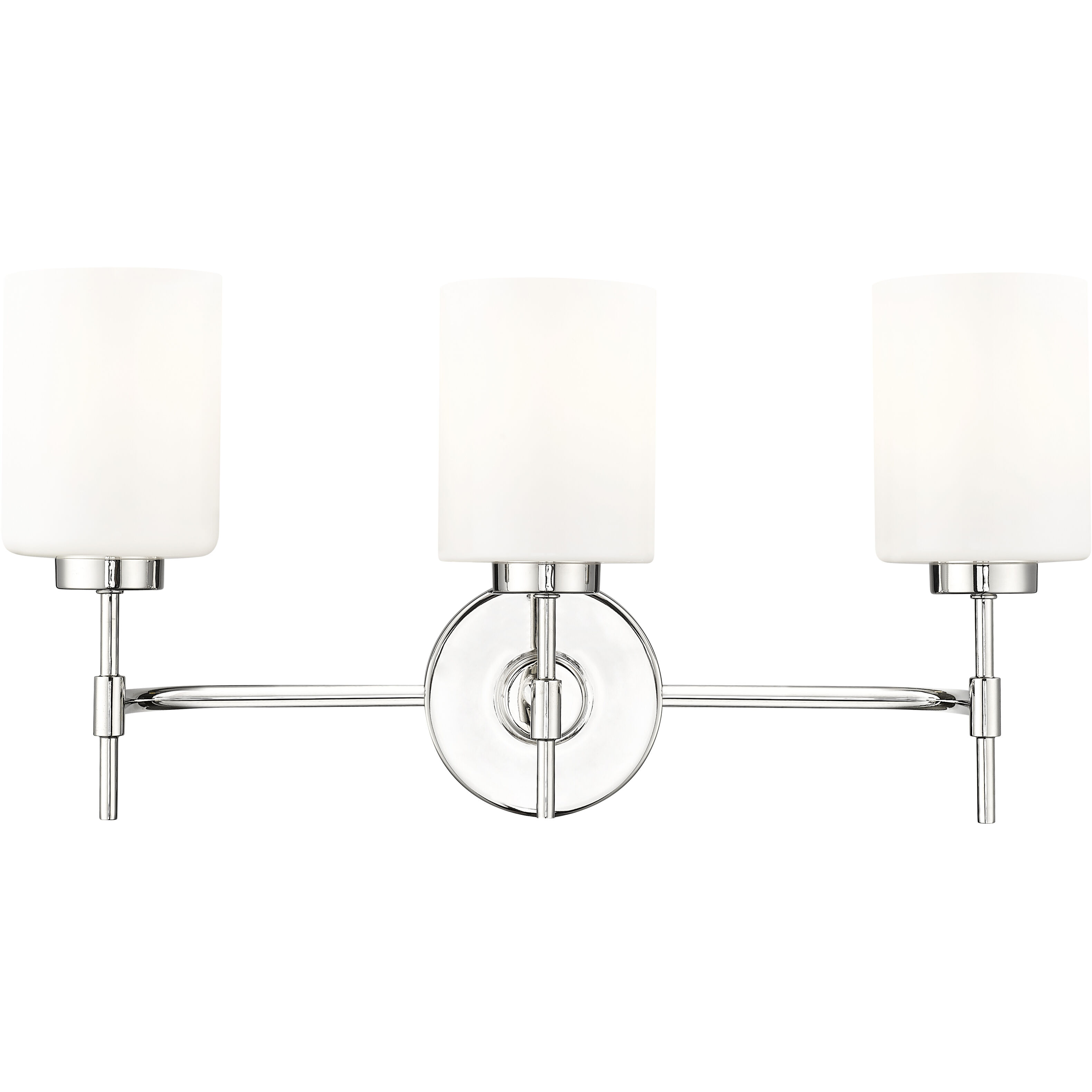 Keylee 3 Light 22 inch Polished Nickel Bathroom Vanity Light Wall Light