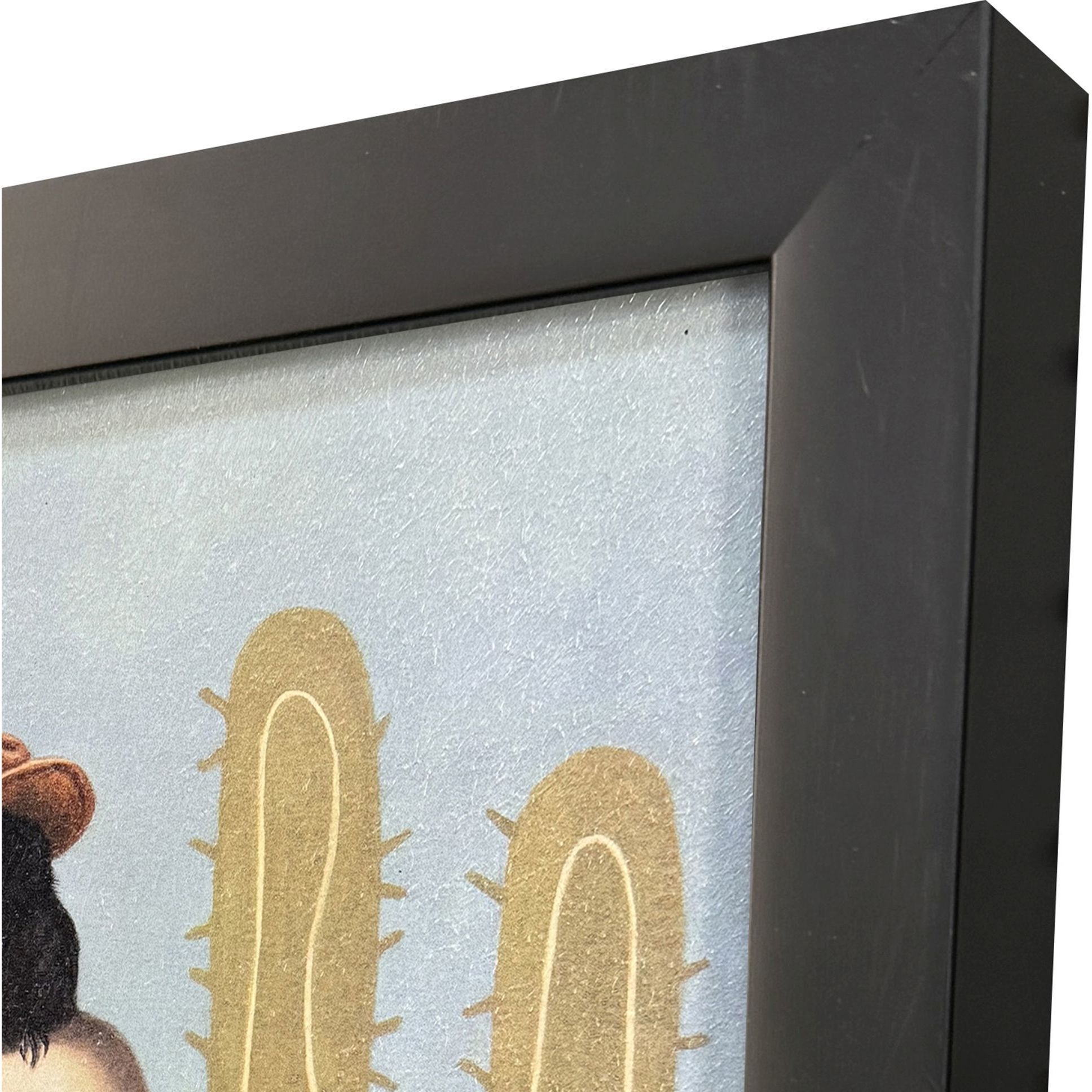 Curly II 11 X 9 inch Non-Glass Framed Art, Propac