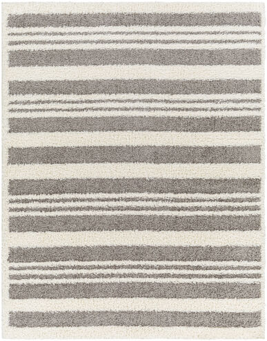 Rodos 120 X 94 inch Light Grey Rug, Rectangle