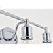Serif 3 Light 15 inch Chrome Wall Sconce Wall Light