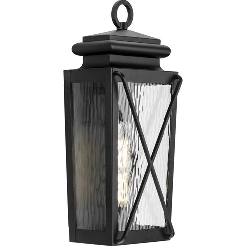 Wakeford 1 Light 17.88 inch Textured Black Wall Lantern