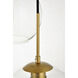 Baxter 3 Light 20 inch Brass Pendant Ceiling Light