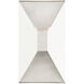Lexford 2 Light 7 inch Textured White ADA ADA Sconce Wall Light