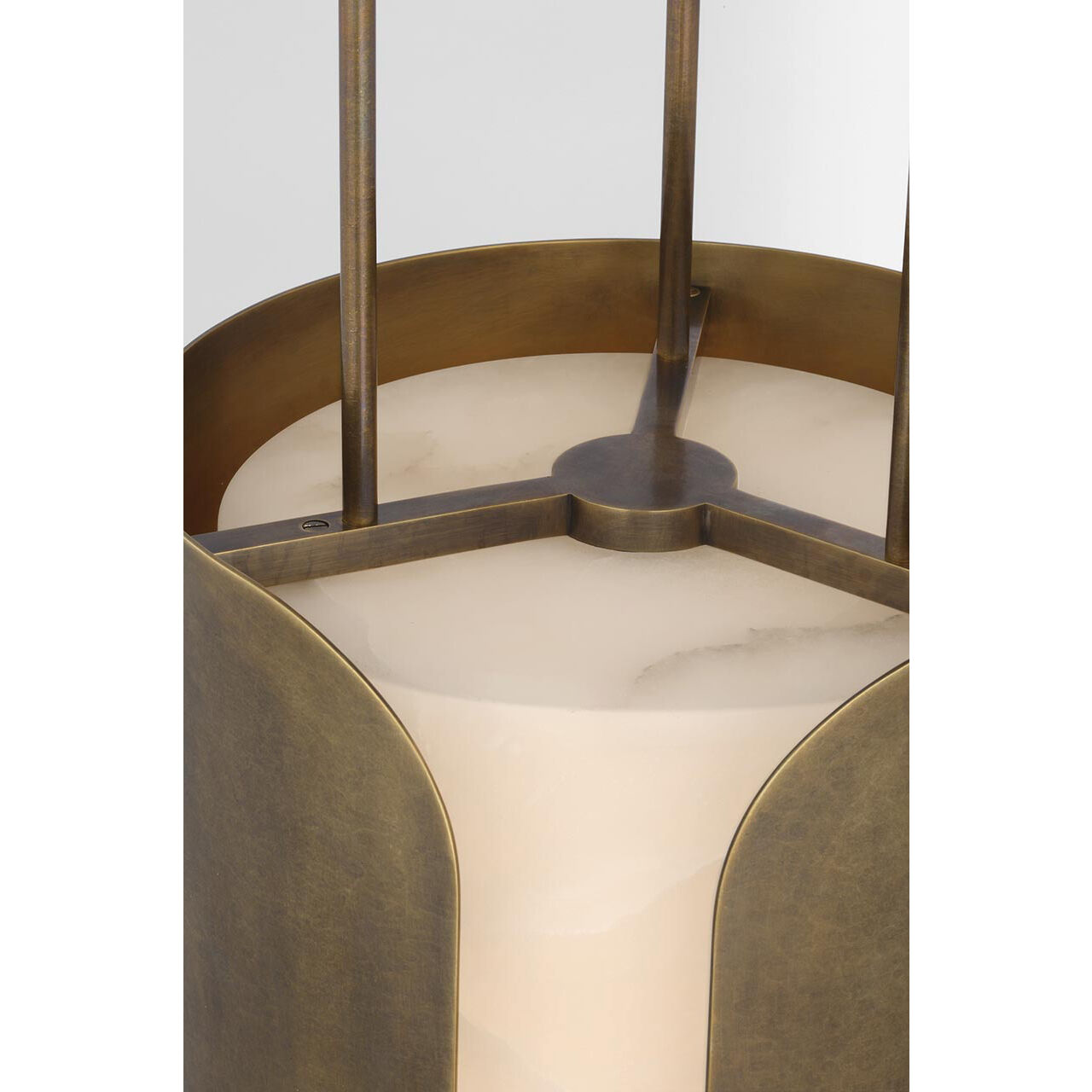 Anne-Marie Barton Armise LED 11 inch Mottled Brass Pendant Ceiling Light